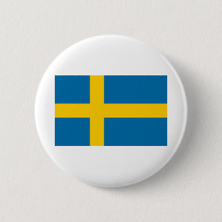 Badge Rond 5 Cm Flag of Sweden