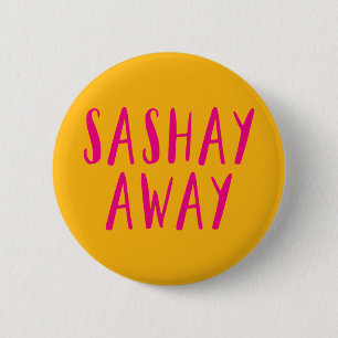 Badge Rond 5 Cm Flânez loin