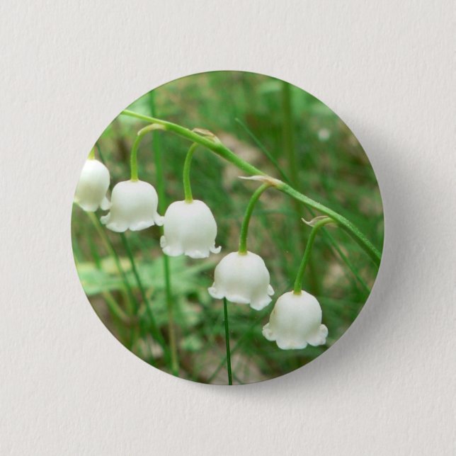 Badge Rond 5 Cm Fleur de lis (Devant)