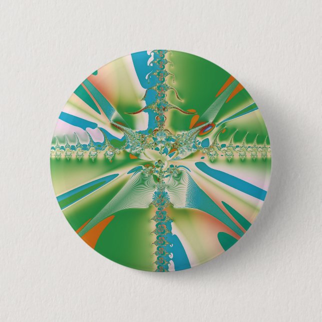 Badge Rond 5 Cm Fleur de printemps (Devant)