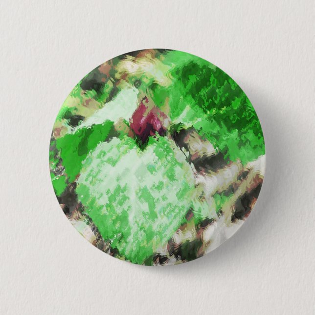 Badge Rond 5 Cm Fleur sauvage de printemps (Devant)