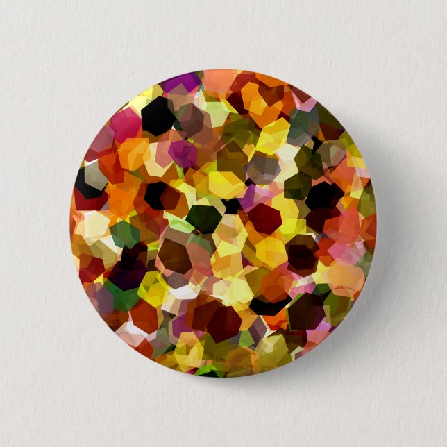 BADGE ROND 5 CM FLEURS (Devant)