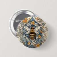 Fleurs d'abeilles vintages et sauvages