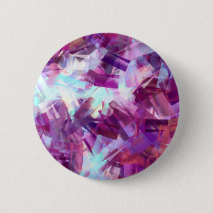 BADGE ROND 5 CM FLEURS DE LAVENDER