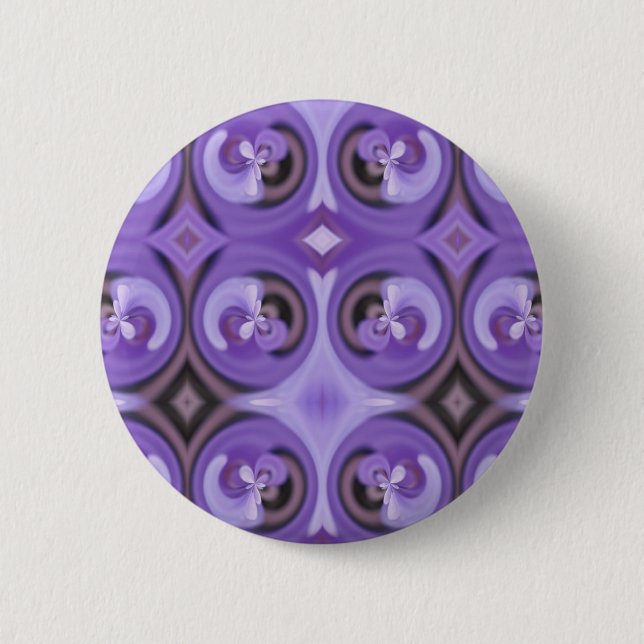 Badge Rond 5 Cm Fleurs de printemps (Devant)