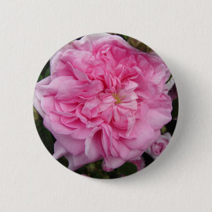 Badge Rond 5 Cm Fleurs florales Vintages roses