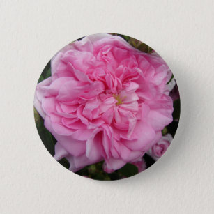 Badge Rond 5 Cm Fleurs florales Vintages roses
