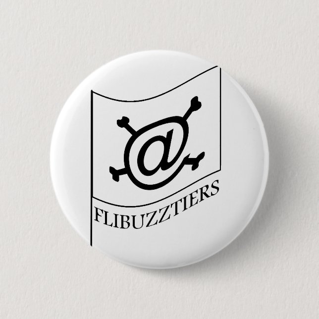Badge Rond 5 Cm flibuzzer (Devant)