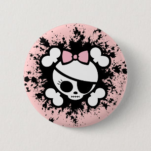 Badge Rond 5 Cm Floc d'aquarium populaire