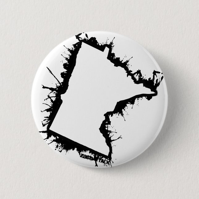 Badge Rond 5 Cm Floc de manganèse (Devant)