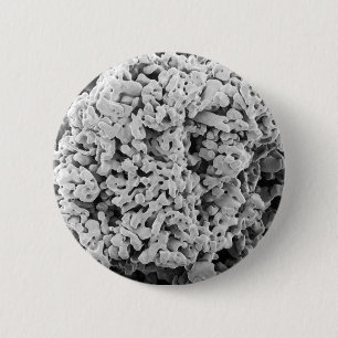 Badge Rond 5 Cm Flocon de neige 3