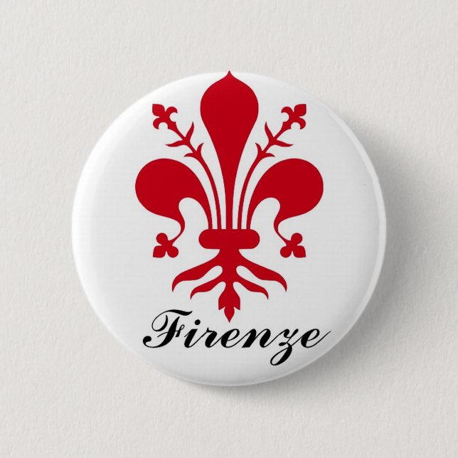Badge Rond 5 Cm Florence (Devant)