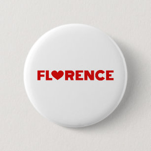 Badge Rond 5 Cm Florence Love