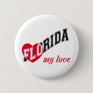 Badge Rond 5 Cm Floride mon amour