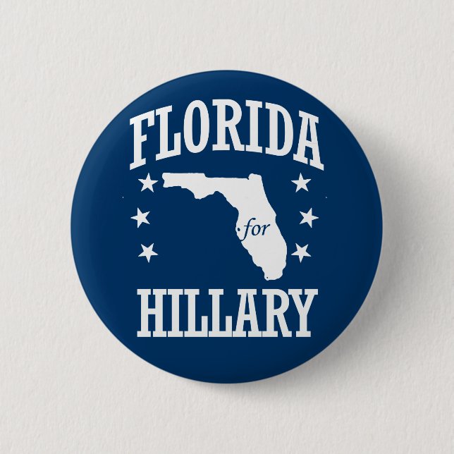 BADGE ROND 5 CM FLORIDE POUR L'HILLARY (Devant)