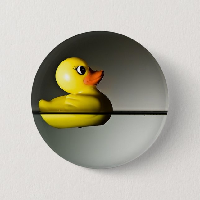 Badge Rond 5 Cm Flottement en caoutchouc de canard (Devant)