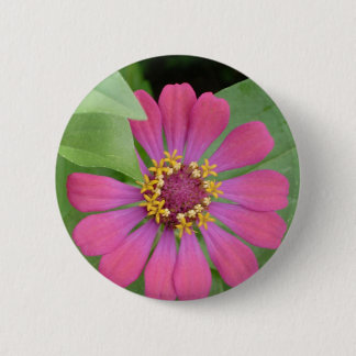 Badge Rond 5 Cm Flower power