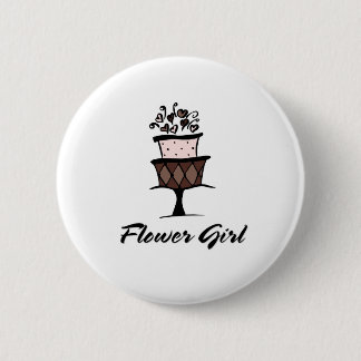 Badge Rond 5 Cm flowergirlcake