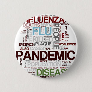 Badge Rond 5 Cm Flu