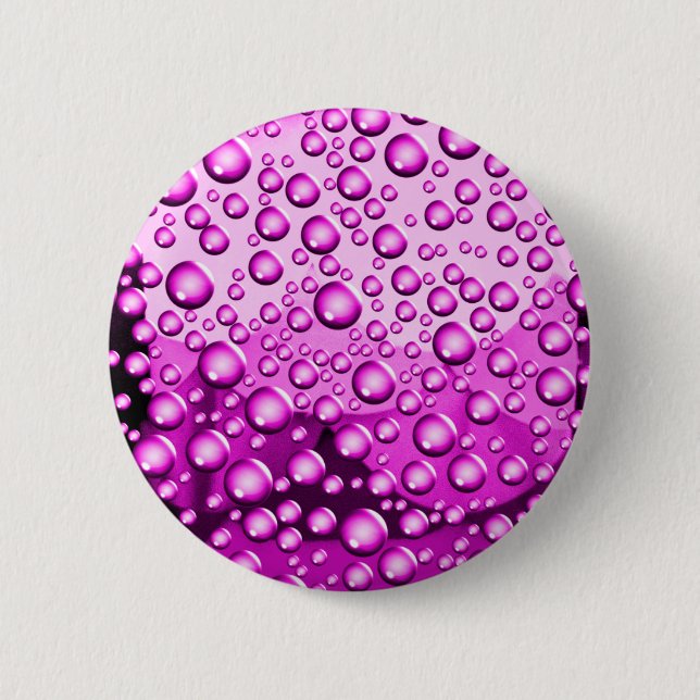 Badge Rond 5 Cm Flux d'amour, Purle_ (Devant)
