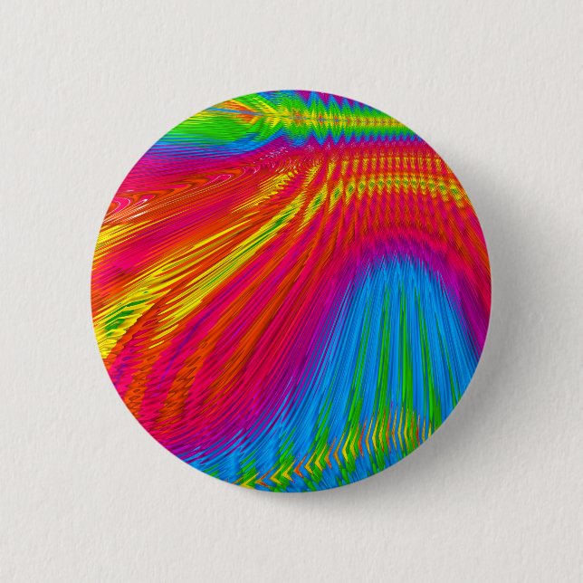 Badge Rond 5 Cm Flux de couleurs (Devant)