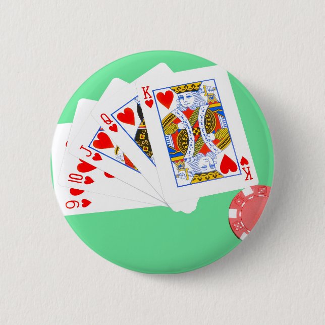 Badge Rond 5 Cm Flux droit (Devant)