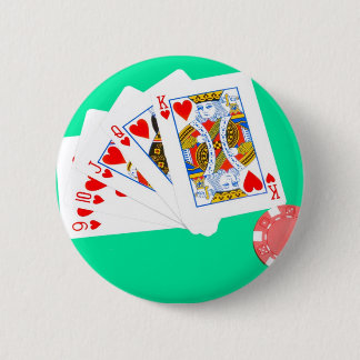 Badge Rond 5 Cm Flux droit