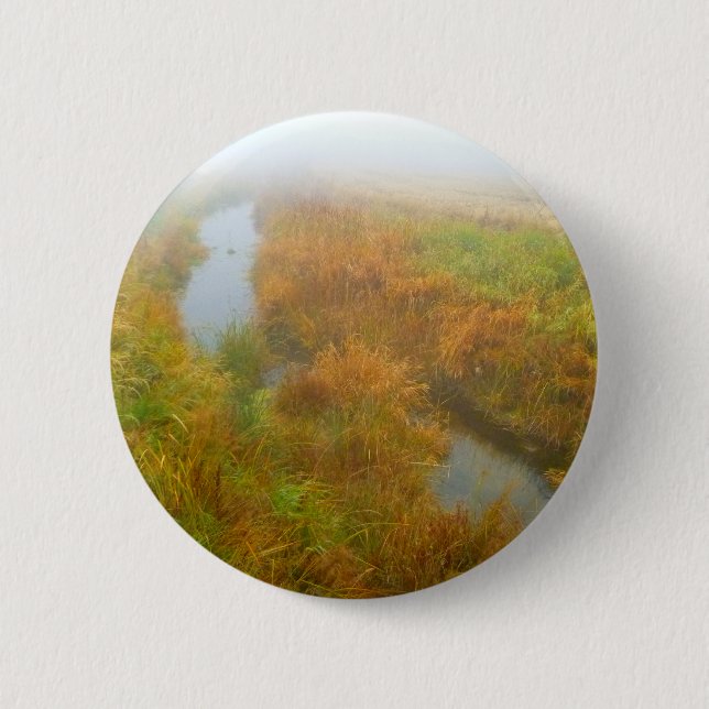 Badge Rond 5 Cm Foggy creek (Devant)