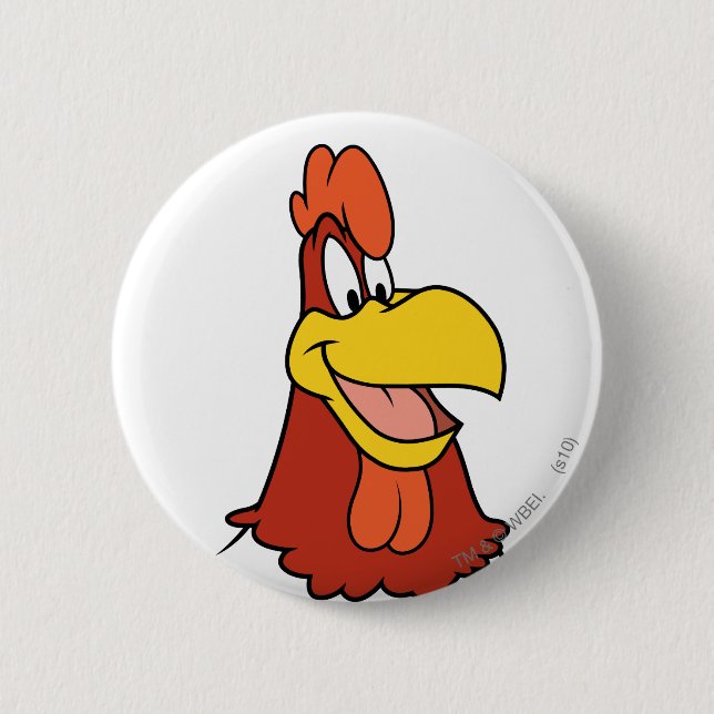 Badge Rond 5 Cm Foghorn Leghorn (Devant)