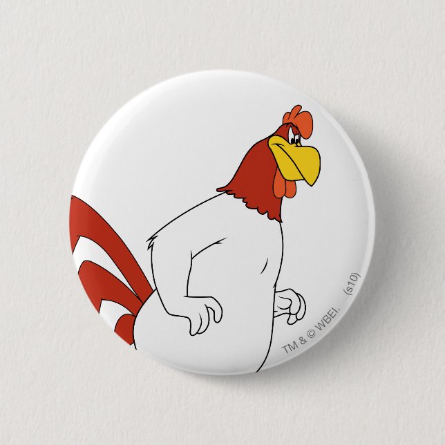 Badge Rond 5 Cm Foghorn Leghorn (Devant)