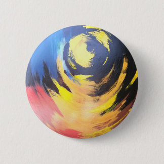 Badge Rond 5 Cm Fogo de COM de Jogo