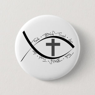 Badge Rond 5 Cm Foi