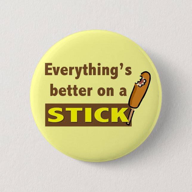 Badge Rond 5 Cm Foire de l'Etat Fierté ! (Devant)