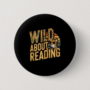 Badge Rond 5 Cm Folle de lecture de livres lectrice amoureuse bibl