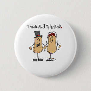 Badge Rond 5 Cm Folle de mon mari