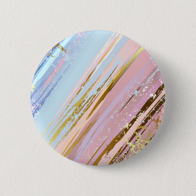 Badge Rond 5 Cm Fond rose texturé (Devant)