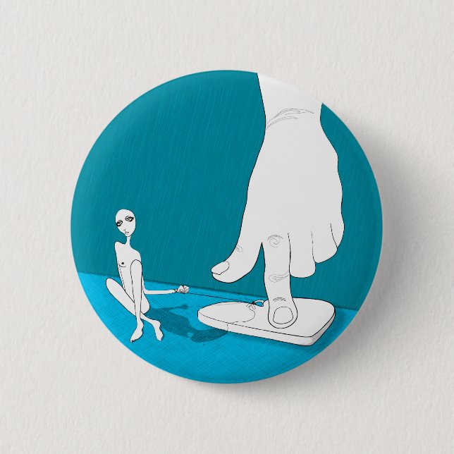 Badge Rond 5 Cm fondé (Devant)