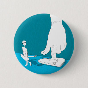 Badge Rond 5 Cm fondé