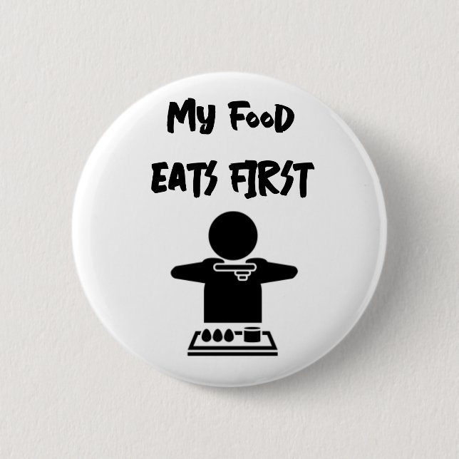 Badge Rond 5 Cm Foodies Button (Devant)