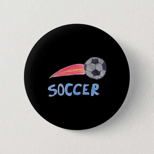 Badge Rond 5 Cm Football Ll _2  (Devant)