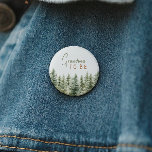 Badge Rond 5 Cm Forêt Bois Animaux Grand-mère à être<br><div class="desc">Voici notre bouton grand-ma-to-be pour animaux de forêt - parfait pour une célébration mignonne et fantasque! Doté d'un thème moderne de forêt aquarelle avec d'adorables créatures comme le renard, l'ours brun, le lapin et le cerf, il est parfait pour une douche sans rapport avec le genre. Ce design bohème crée...</div>