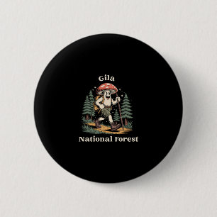 Badge Rond 5 Cm Forêt nationale de Gila Nouveau-Mexique Randonnée