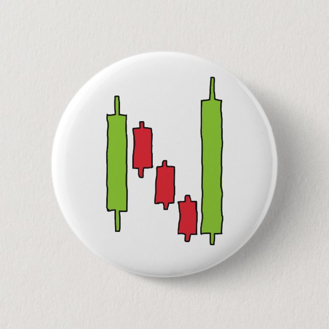Badge Rond 5 Cm Forex FX Trading (Devant)
