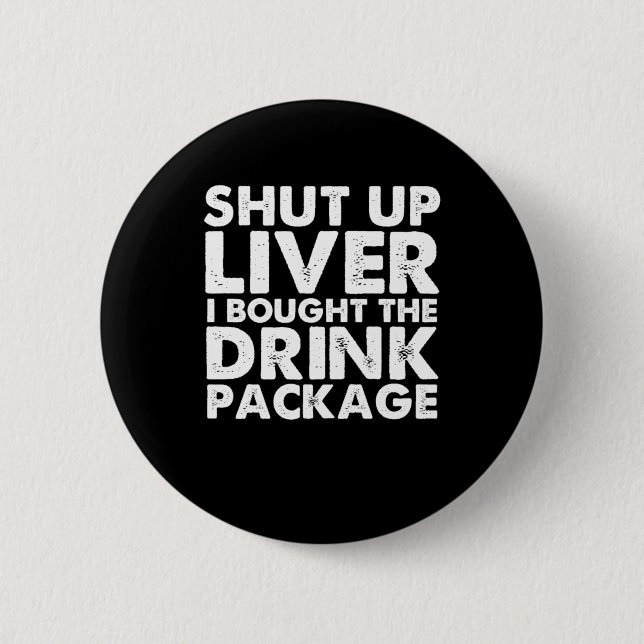 Badge Rond 5 Cm Forfait Cruise Drink Cruise Ship Cruise Vacances (Devant)