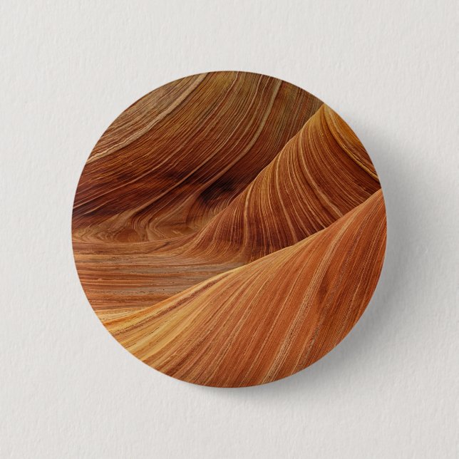 Badge Rond 5 Cm Formations de grès (Devant)