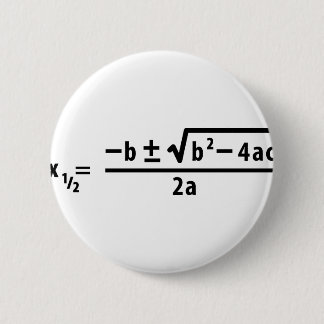 Badge Rond 5 Cm formule quadratique