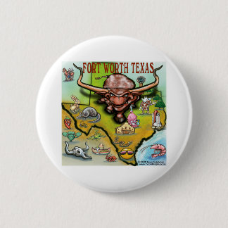 Badge Rond 5 Cm Fort Worth TX