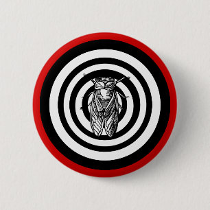 Badge Rond 5 Cm Fou comme Kafka