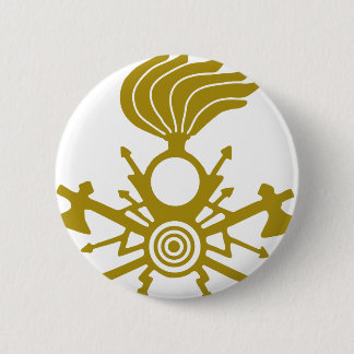 Badge Rond 5 Cm foudre-symbole