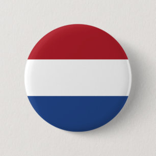 Badge Rond 5 Cm Fourgon Nederland - drapeau de Vlag de Pays-Bas